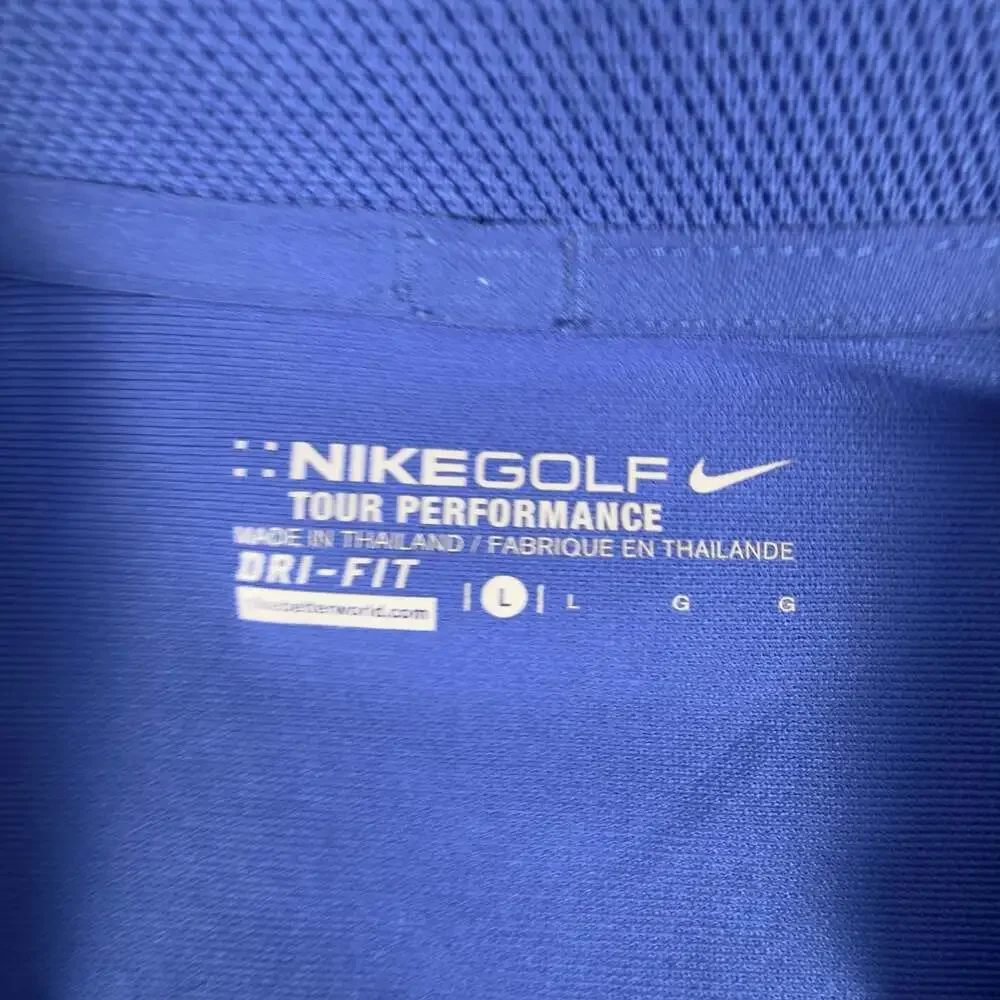 Nike Golf Tour Performance Dri-Fit Polo Shirt Size Large